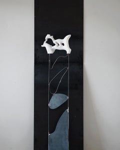 Transform II by Pavlína Kvita - Contemporary sculpture, large-scale, red