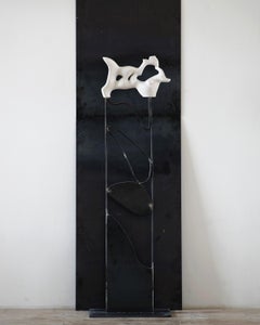 Transform II by Pavlína Kvita - Contemporary sculpture, large-scale, red