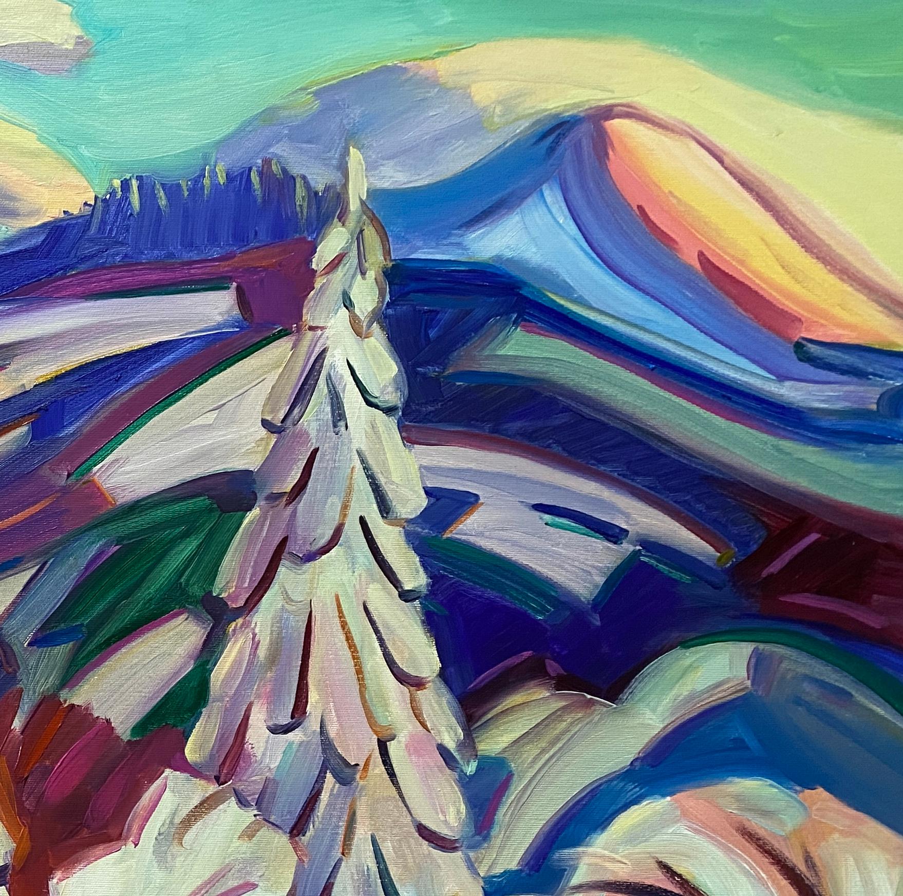« Matière d'hiver » - Painting de Pavlo Marinets