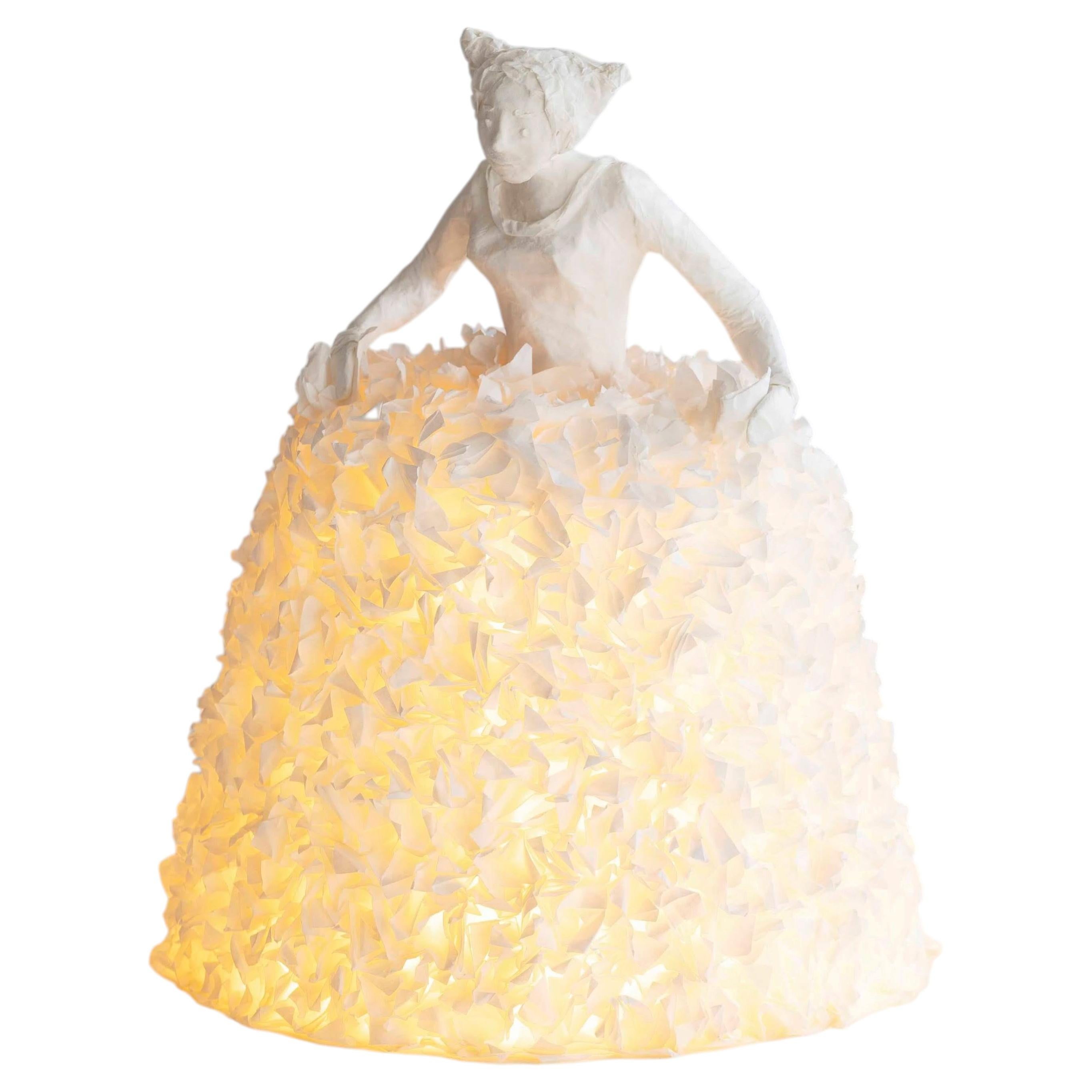 Pavlova Paper Light Sculpture by Papier à êtres