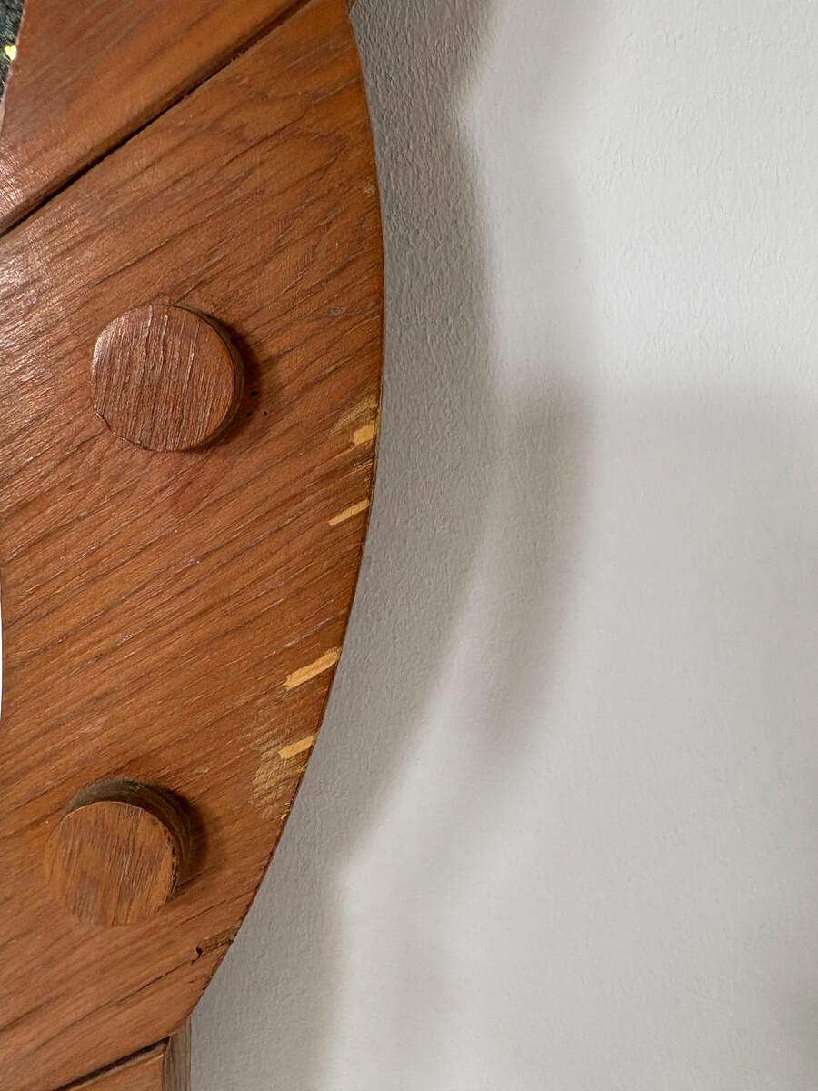 Mid-Century moderno Specchio 'Pavone' di Sirio Alessandri per Pallucco, anni '70 in vendita