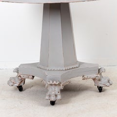 Paw Foot Empire Style Center or Breakfast Table