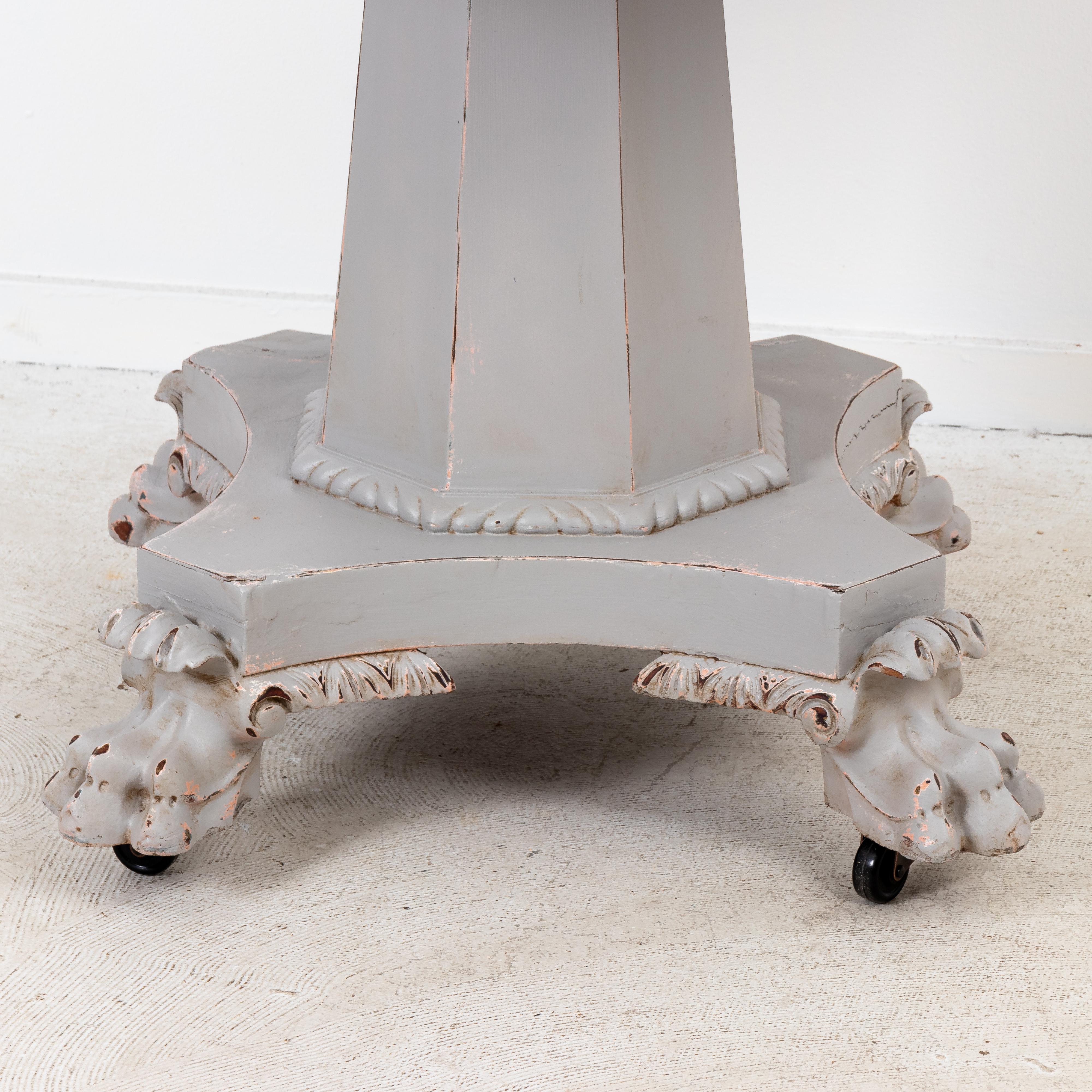 Paw Foot Empire Style Center or Breakfast Table 1