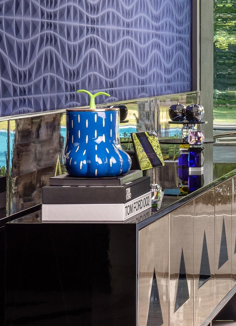 Paw Jar with Brass Inlay by Marcantonio For Sale at 1stDibs