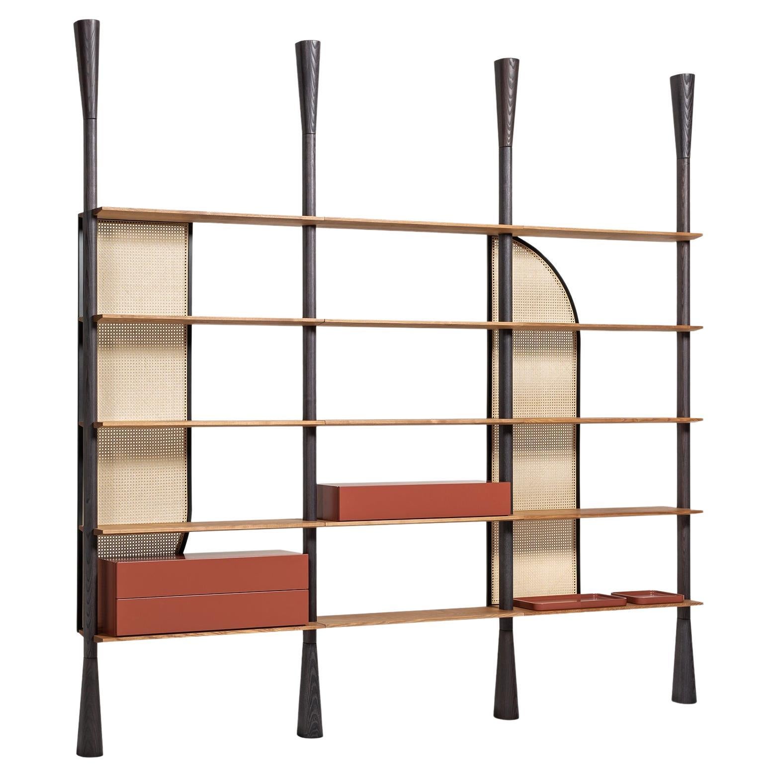 Paw M Carpanese Home Italia Small Modular Wall Unit en vente