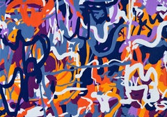 Kool Thing  - Joyful, Abstraction, Expression, Pop, Street Art, Energetic