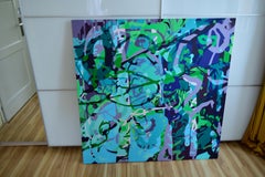 "Pace e rumore" - Astrazione, Espressione, Pop, Street Art, Energico, Gioioso