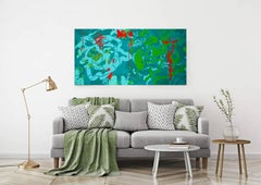 Story Of Underwater Love - Joyful, Abstraction, Street Art, Energetic