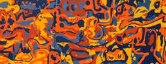 Triptychon – „Freeform“ – Abstraktion, Expression, Pop, Street Art, Freudenful