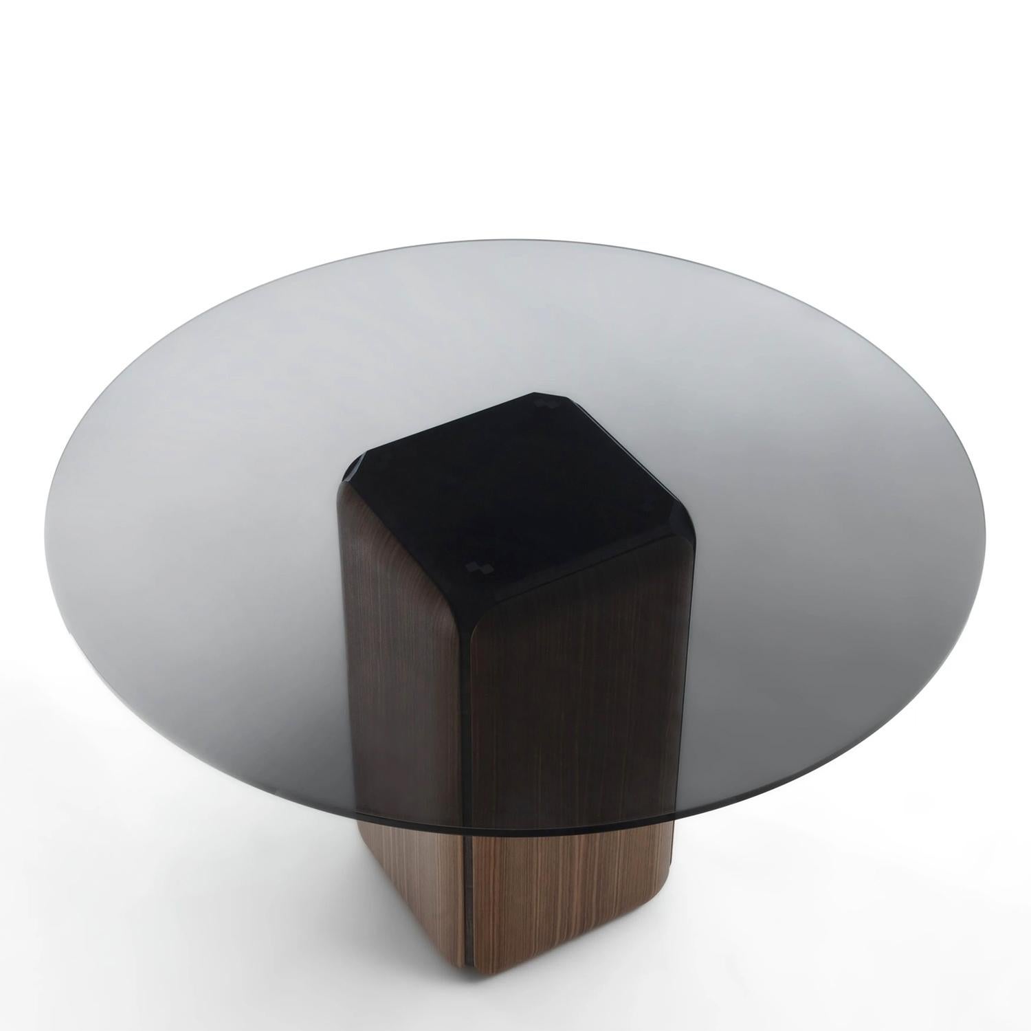 italien Table ronde en verre pax en vente
