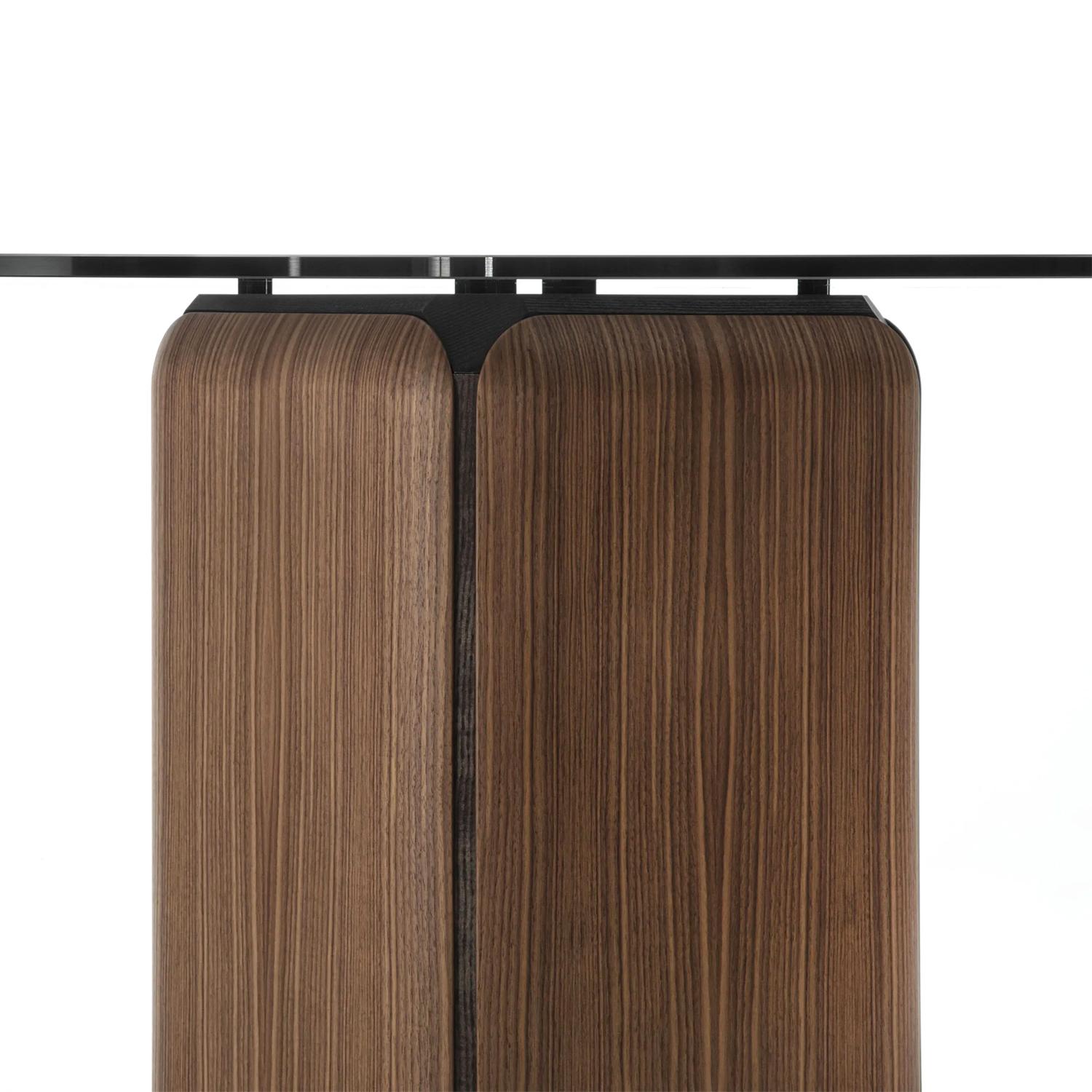 Fait main Table ronde en verre pax en vente