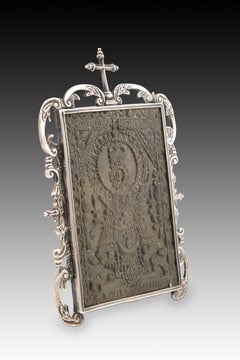 Pax, Lady of Soterraña. Slate, silver. Spain, 1798.
