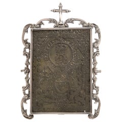Pax, Lady of Soterraña. Slate, silver. Spain, 1798.