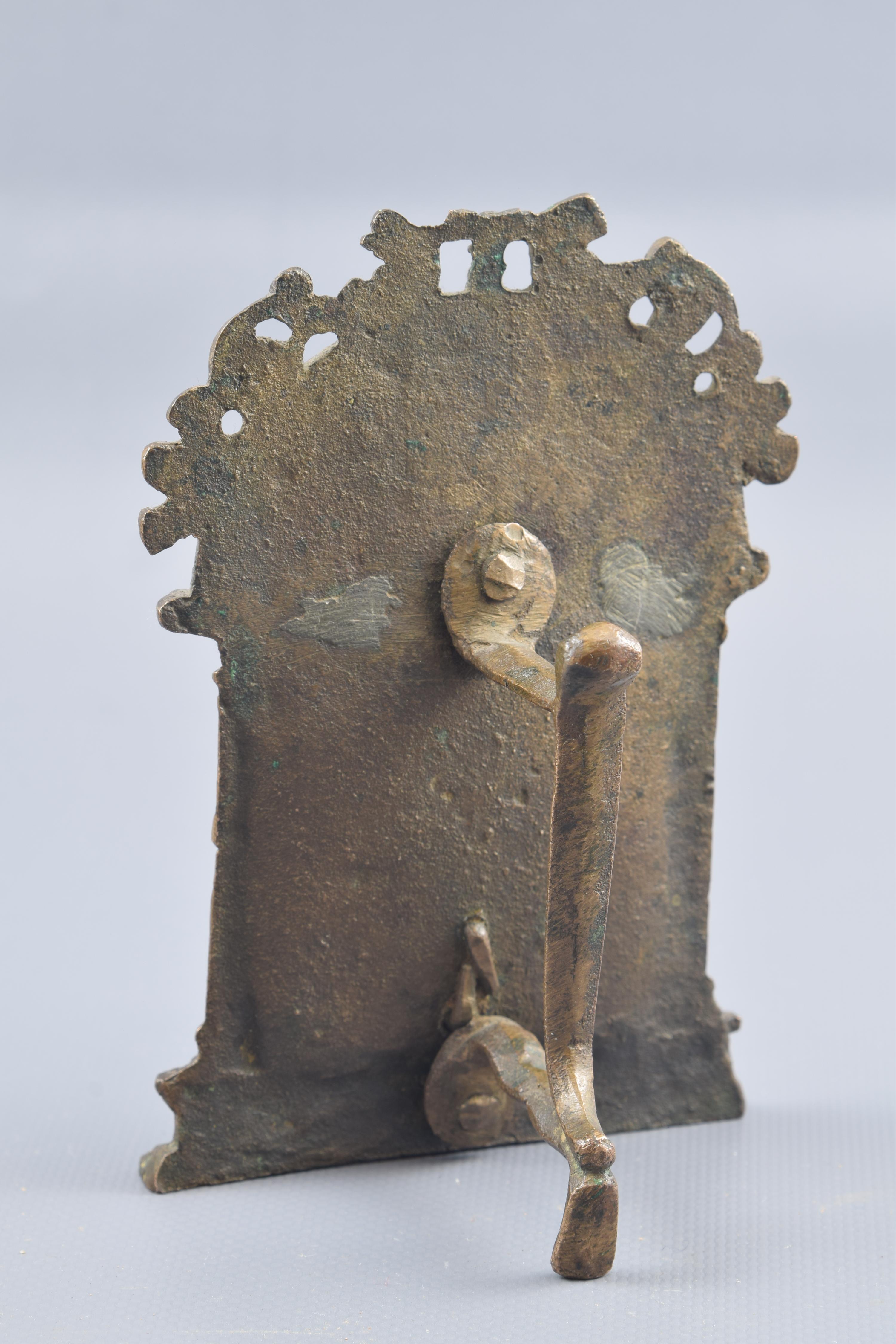 European Pax or Pax Board, Bronze, Spain, 16th Century