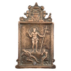Pax or Pax Board, Bronze, Spain, 16th Century