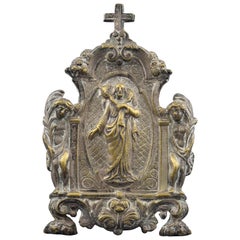 Pax or Pax Board, Bronze, Spain, 19th Century