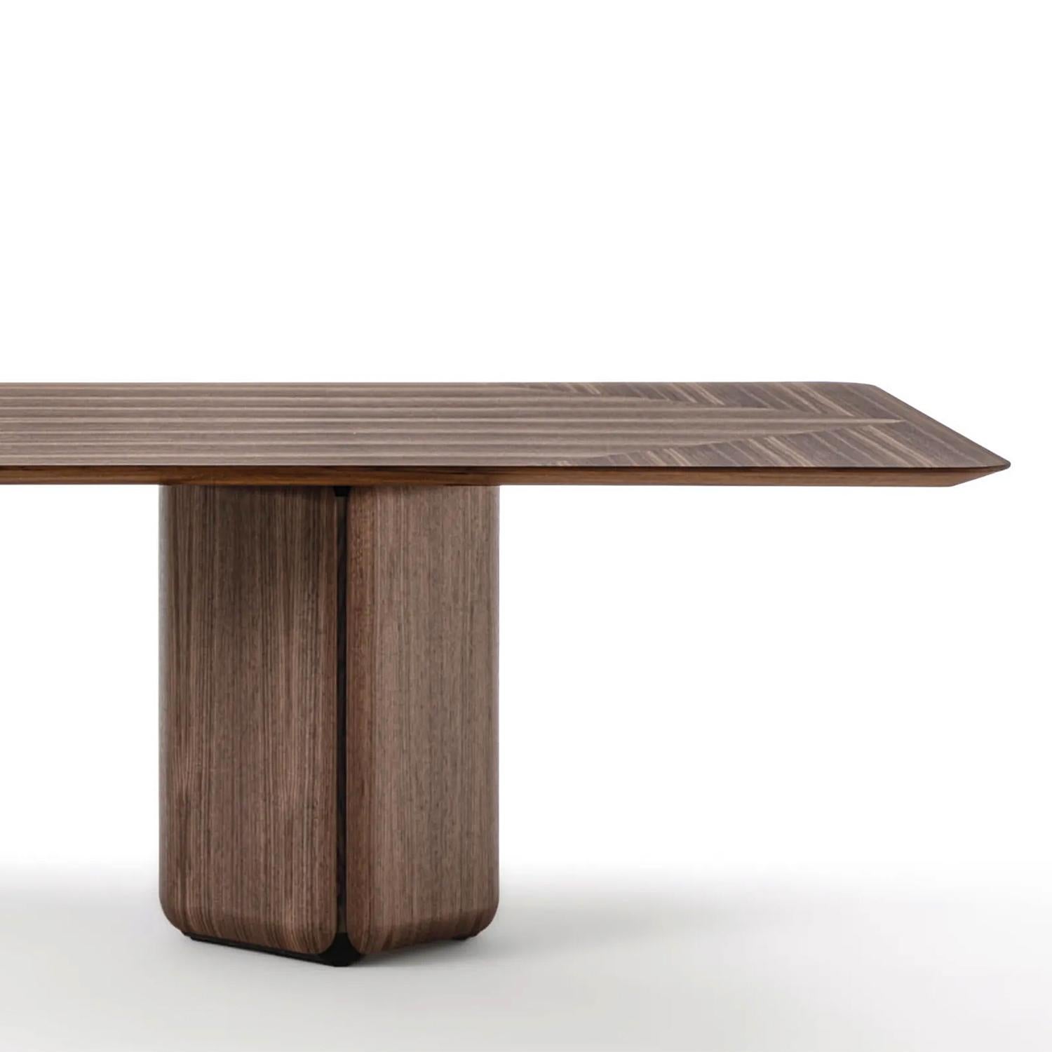 Pax Walnut Rectangular Table In New Condition For Sale In Paris, FR