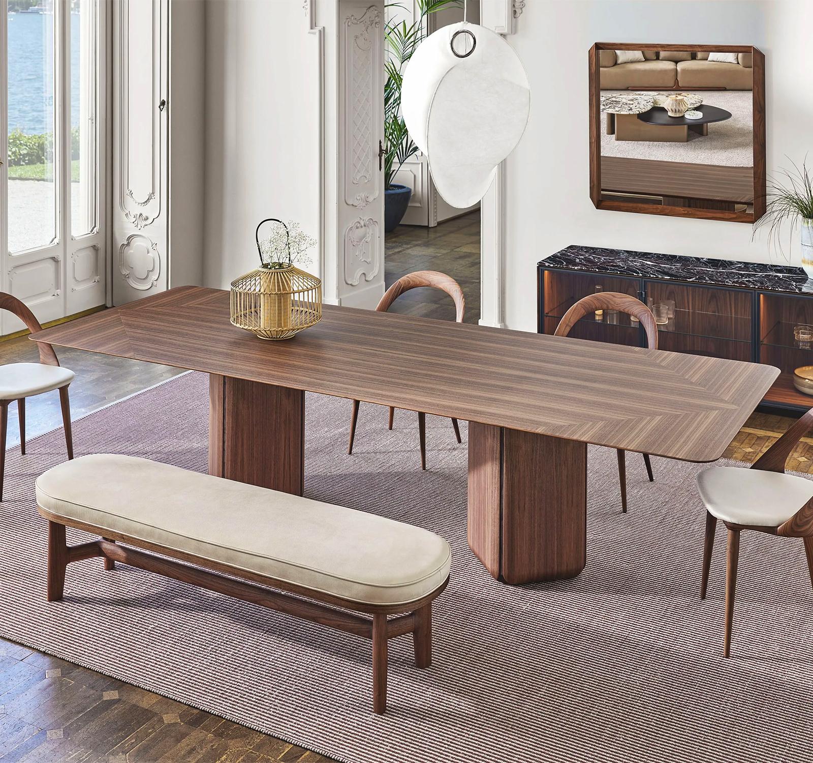 Pax Walnut Rectangular Table For Sale 3