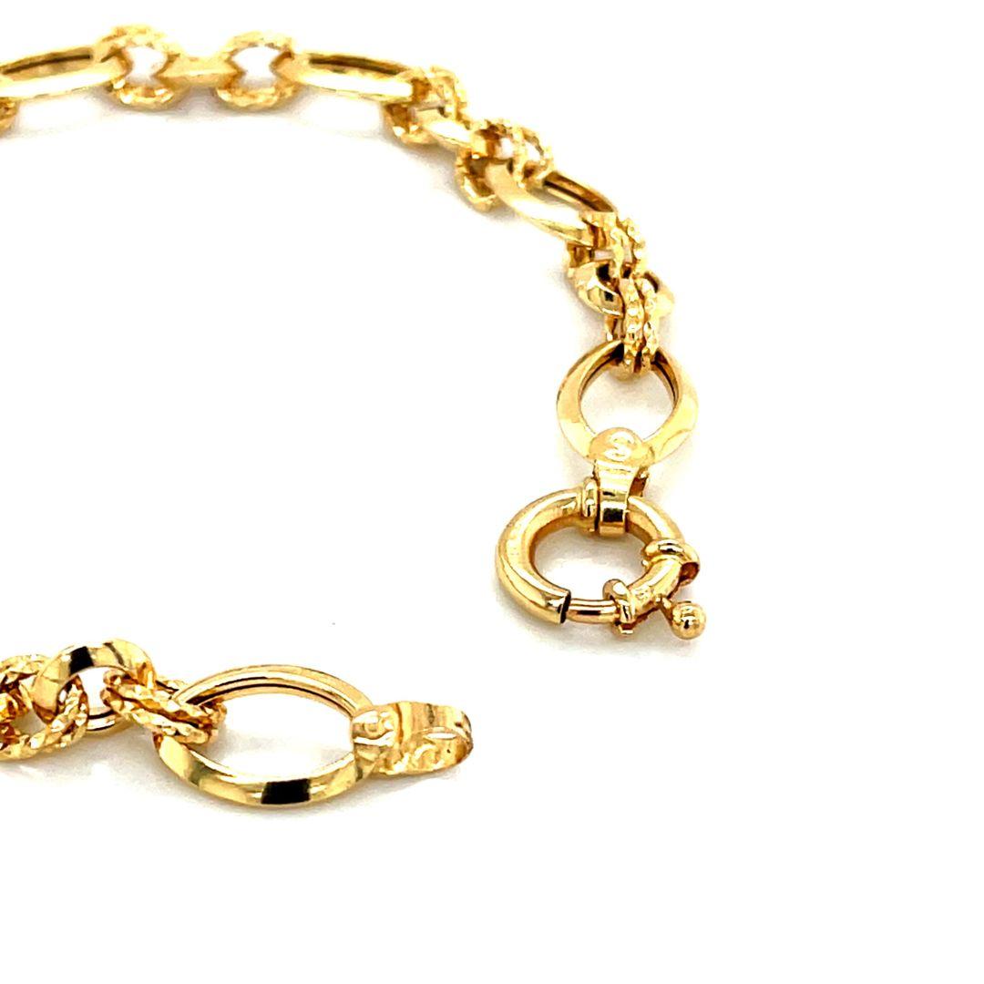 Pulsera de cadena de oro de 18 quilates Paxton en Nuevo estado para la venta en Ridgefield, CT
