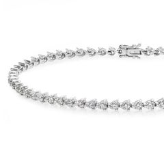 Payment 1, Diamond Tennis Bracelet 1.00 Cttw' in 18K White Gold