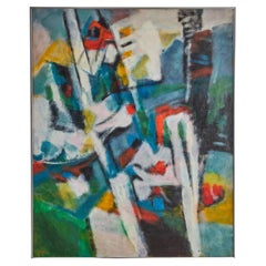 "Paysage" Oil on Canvas by Elaine Rosso