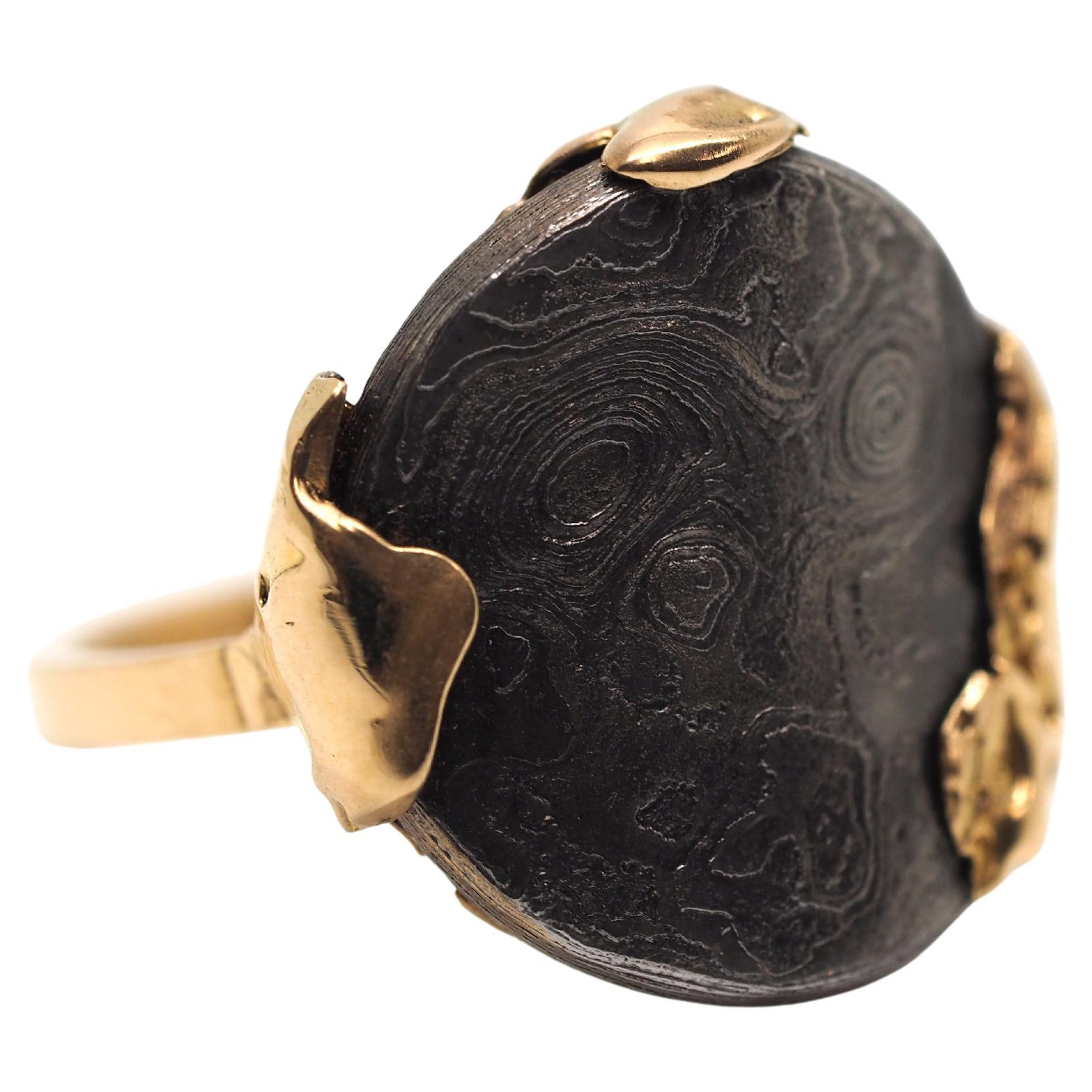 Paysages Gris Biwa Lake Ring by Karl Mazlo