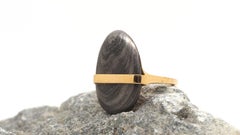 Anello Paysages Gris Mont Dolmen di Karl Mazlo