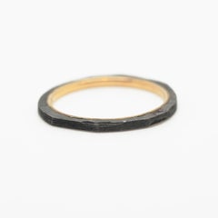 Anello Paysages Gris Simple Line di Karl Mazlo