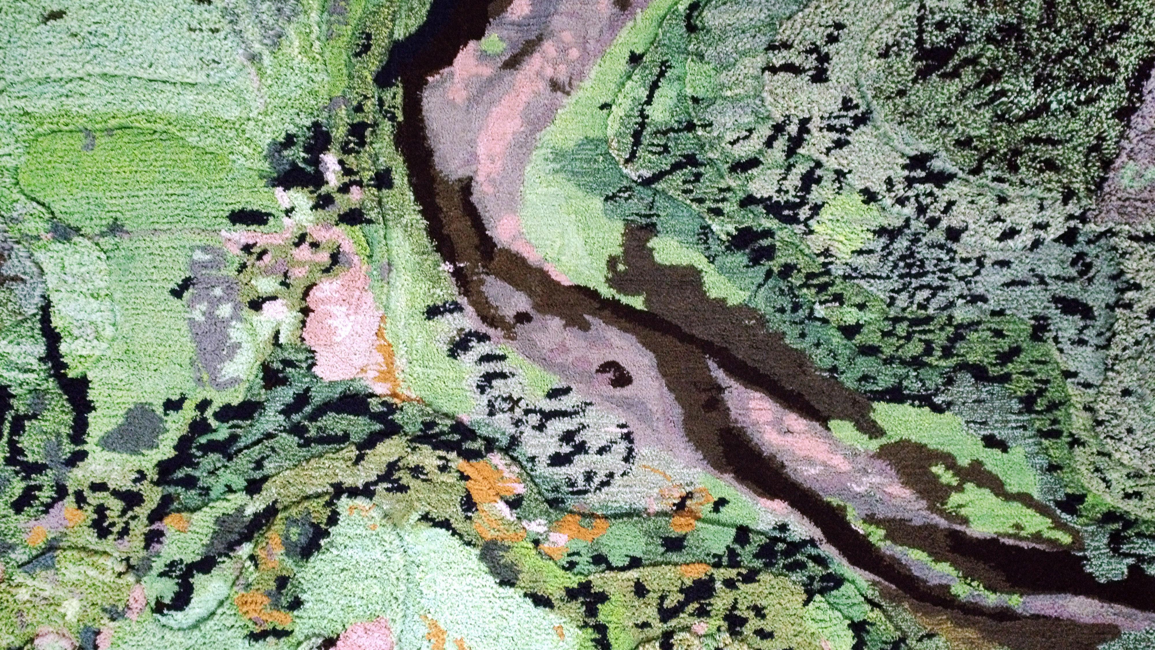 Français Pays'âges Laïta River Tapestry-Témoignage en vente