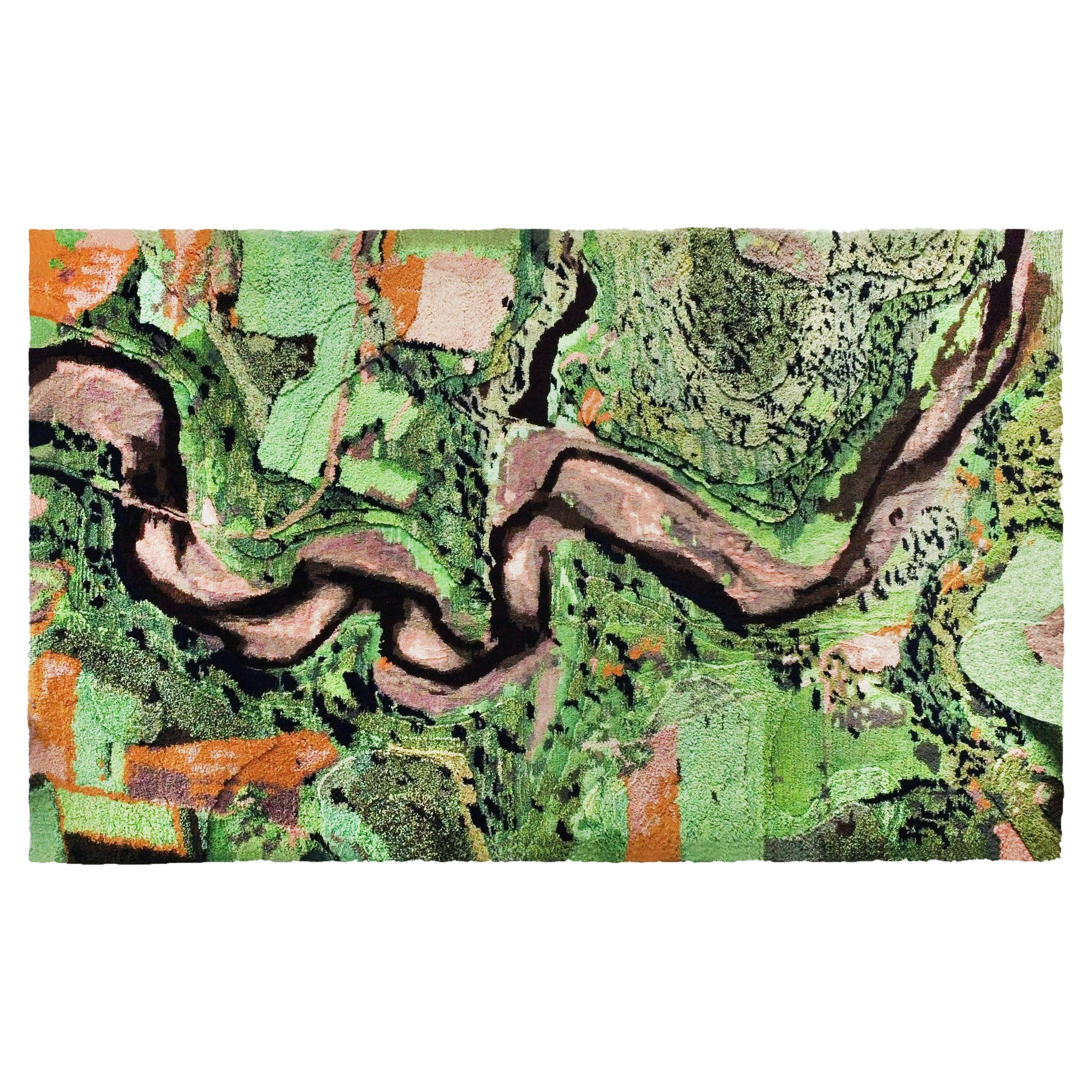 Pays'âges Laïta River Tapestry-Témoignage en vente