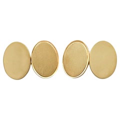 Payton, Pepper & Sons Ltd Vintage 1960s Cufflinks in Yellow Gold