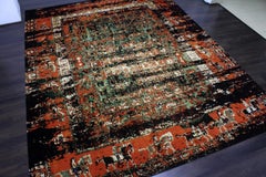 Hand Knotted Wool and Silk Rug from Pazyryk Reborn by Gordian Rugs