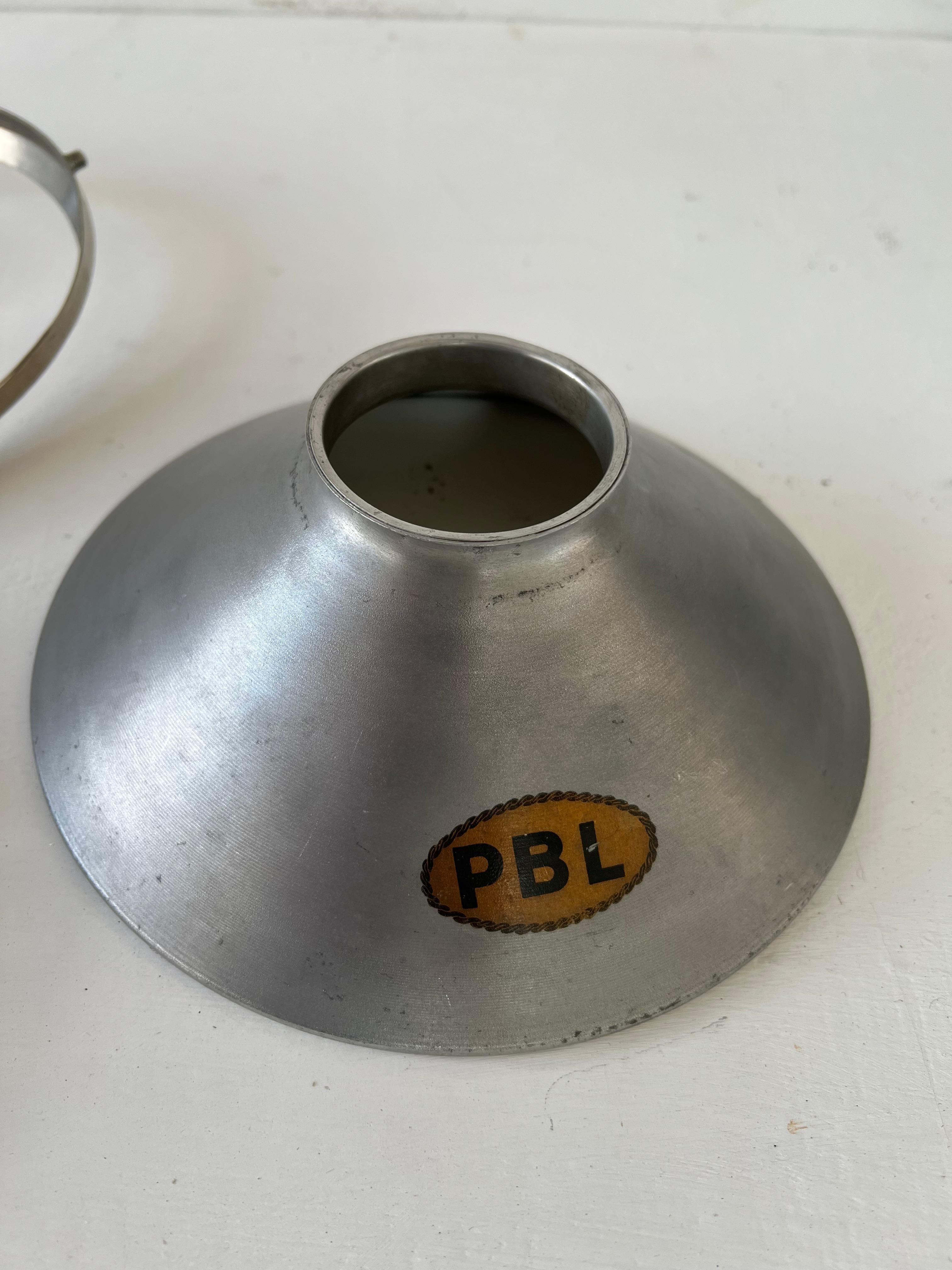 Industrial PBL Pendant Light, France, circa 1930 For Sale