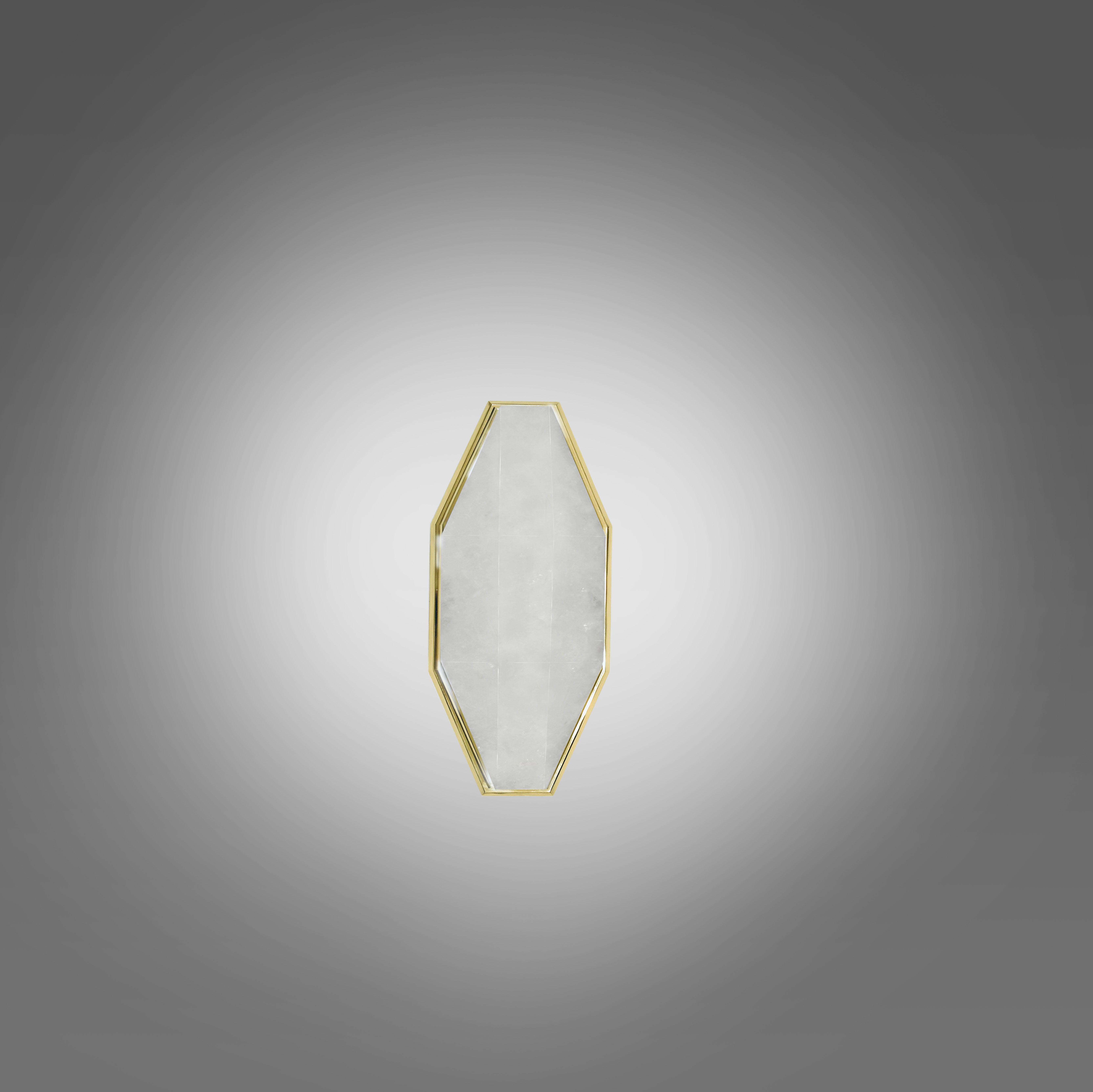 PBW Rock Crystal Sconces by Phoenix In Excellent Condition For Sale In New York, NY