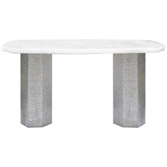 PCR Rock Crystal Console Table by Phoenix