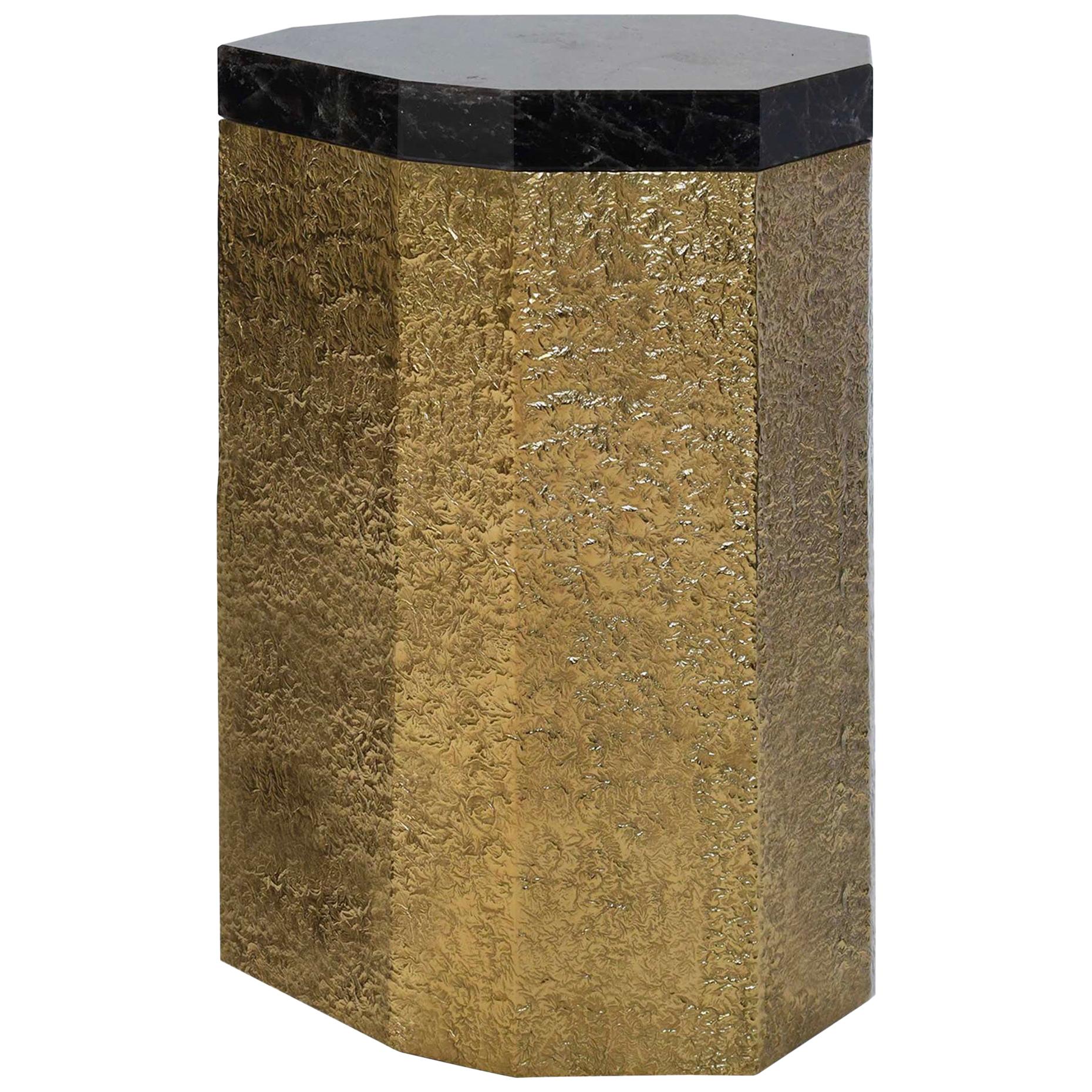 PCR Rock Crystal Side Table by Phoenix For Sale