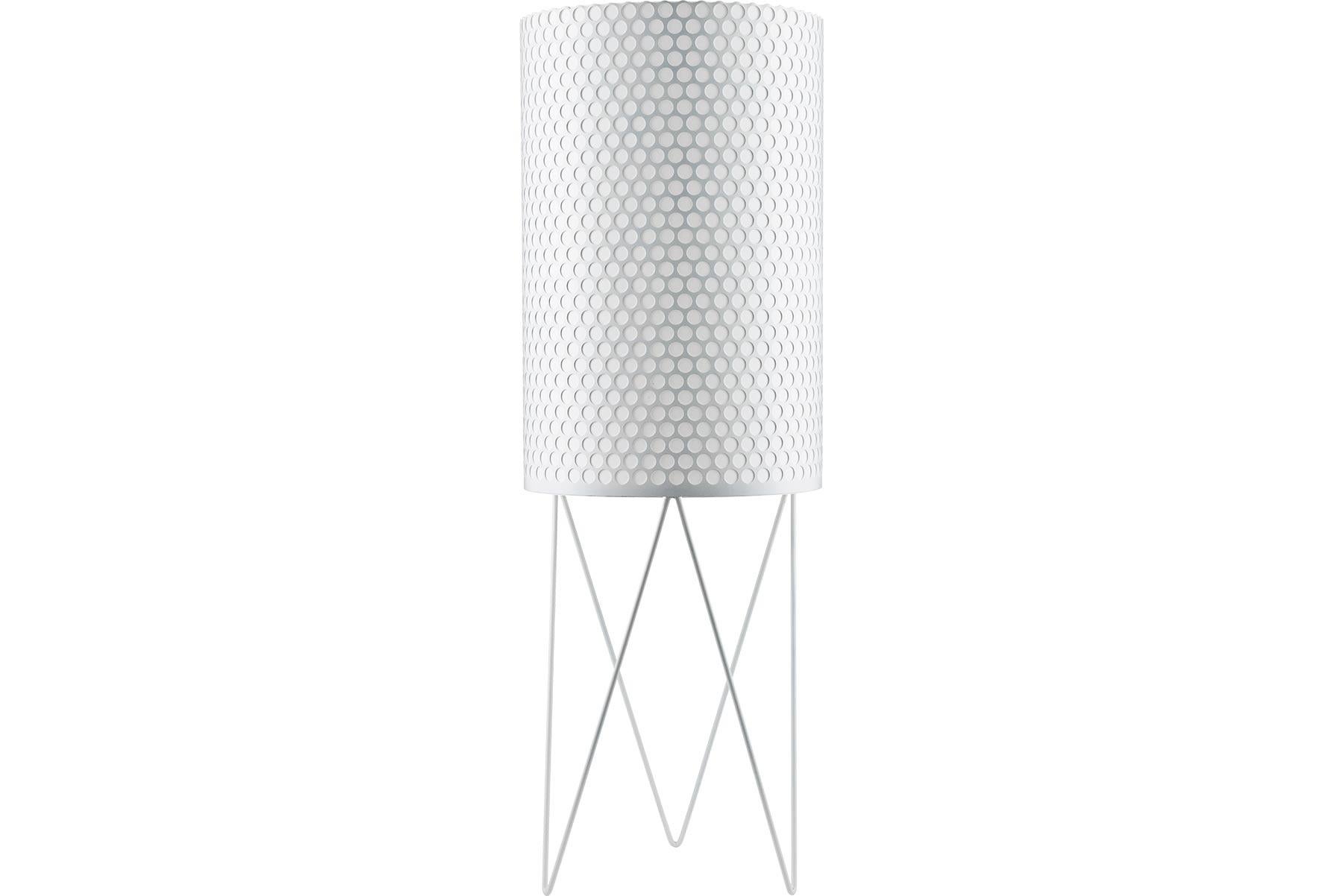 Mid-Century Modern PD2 Floor Lamp, Matte White For Sale