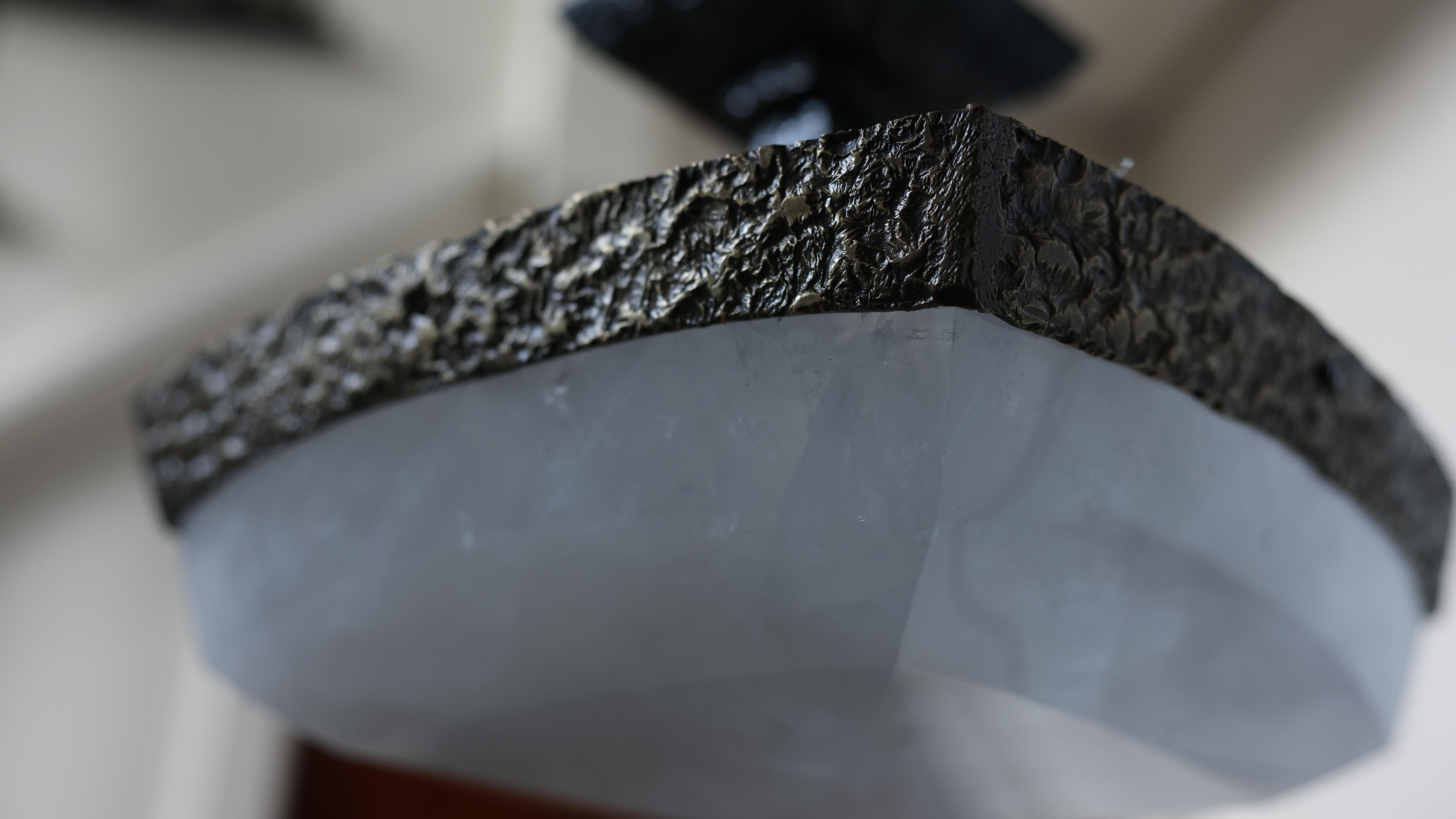 Cristal de roche PDF12 Flushmount by Phoenix en vente