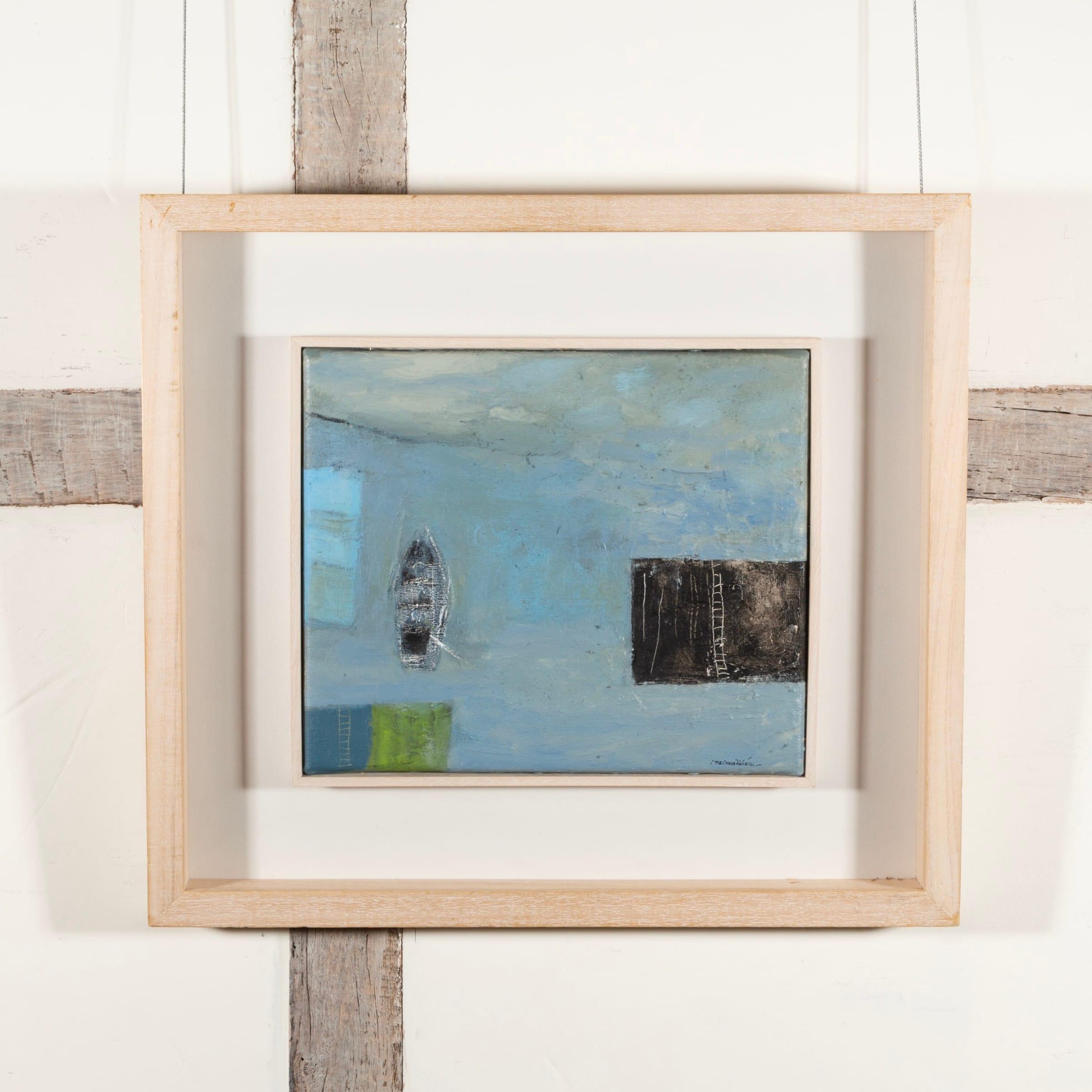 Ich sehe ein Fischerboot aus Cornwall auslaufen, Öl auf Leinwand Gemälde von Padraig Macmiadhachain 1929-2017

Zusätzliche Informationen:
Medium: Öl auf Leinwand
25 x 30 cm
9 7/8 x 11 3/4 in
Verso signiert und betitelt

Padraig MacMiadhachain