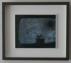 The Dark Bird Oil Painting, Modern Style, Framed, 1990-1999
