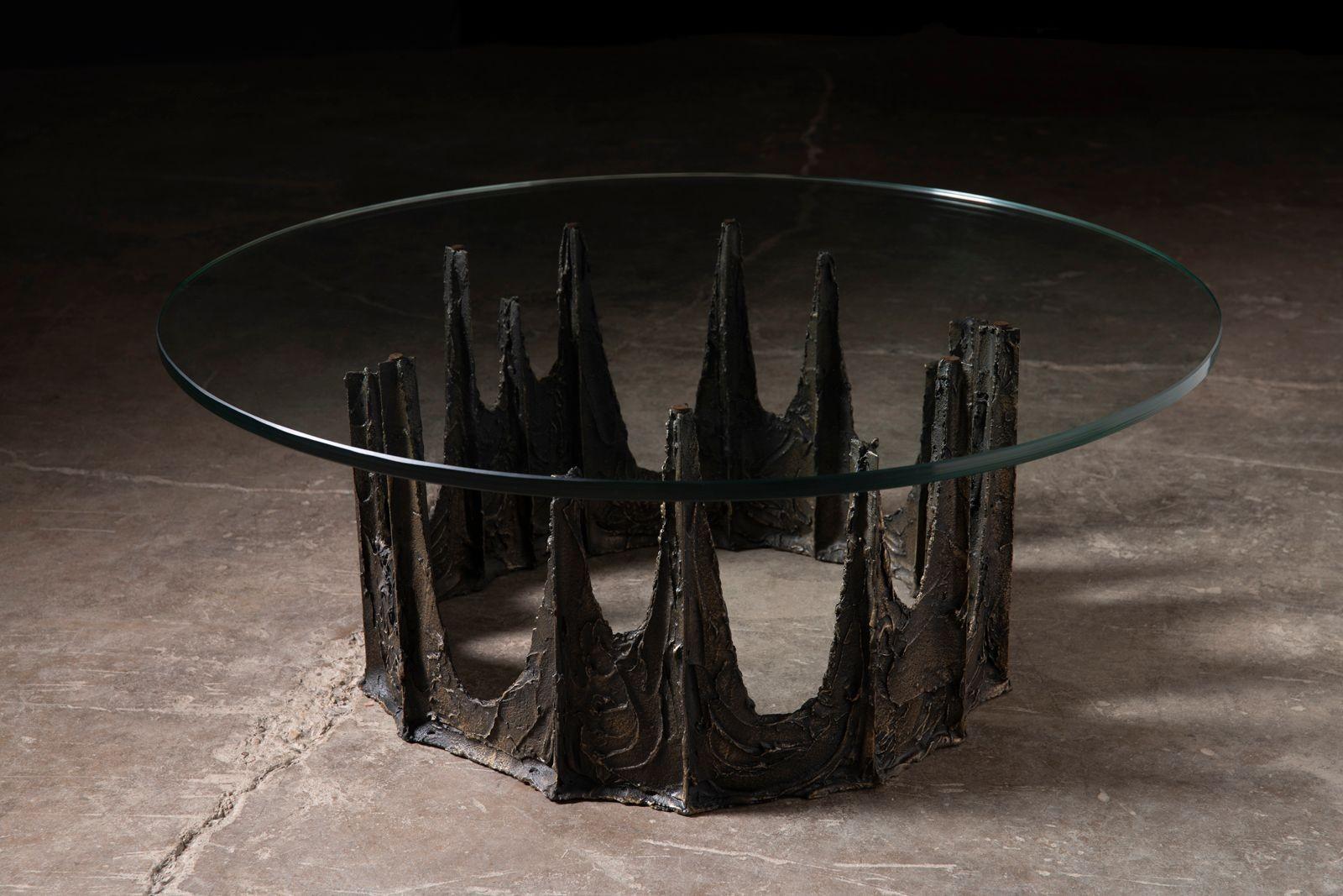 PE-128 Coffee Table by Paul Evans In Excellent Condition For Sale In Dallas, TX