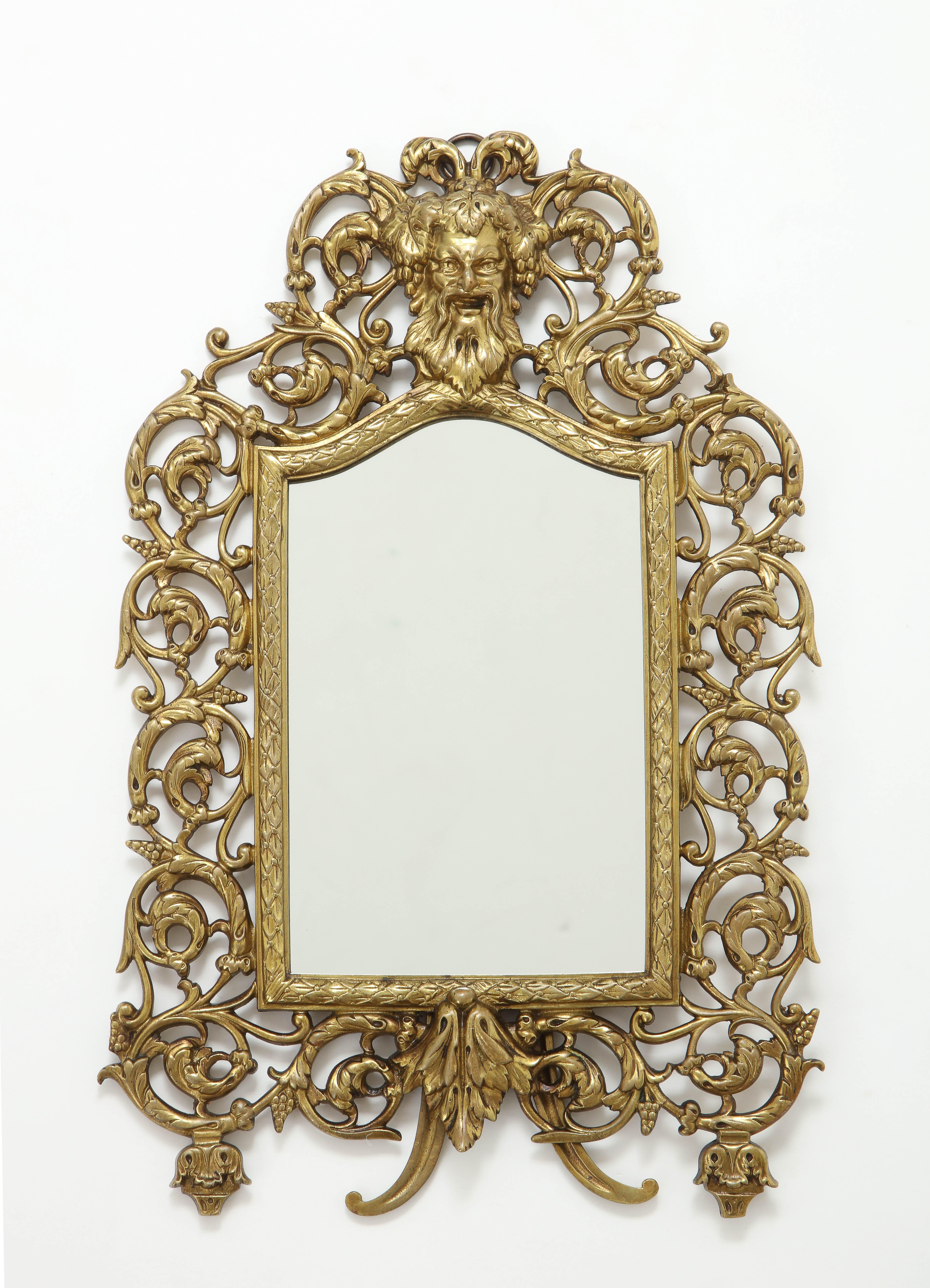 18th Century and Earlier P.E. Guerin Antique Vanity Mirror For Sale