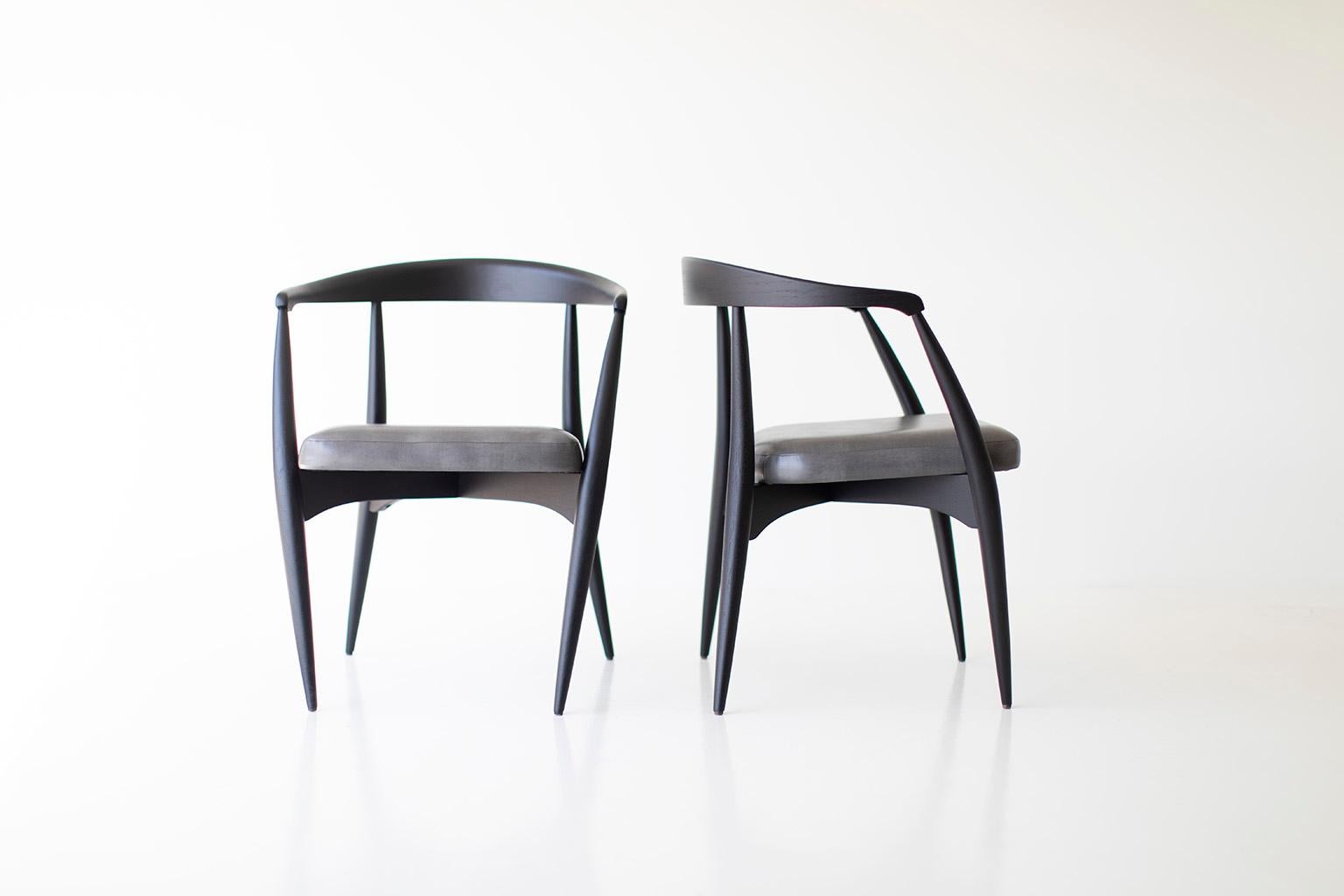 Contemporary Peabody Modern Dining Chairs For Sale