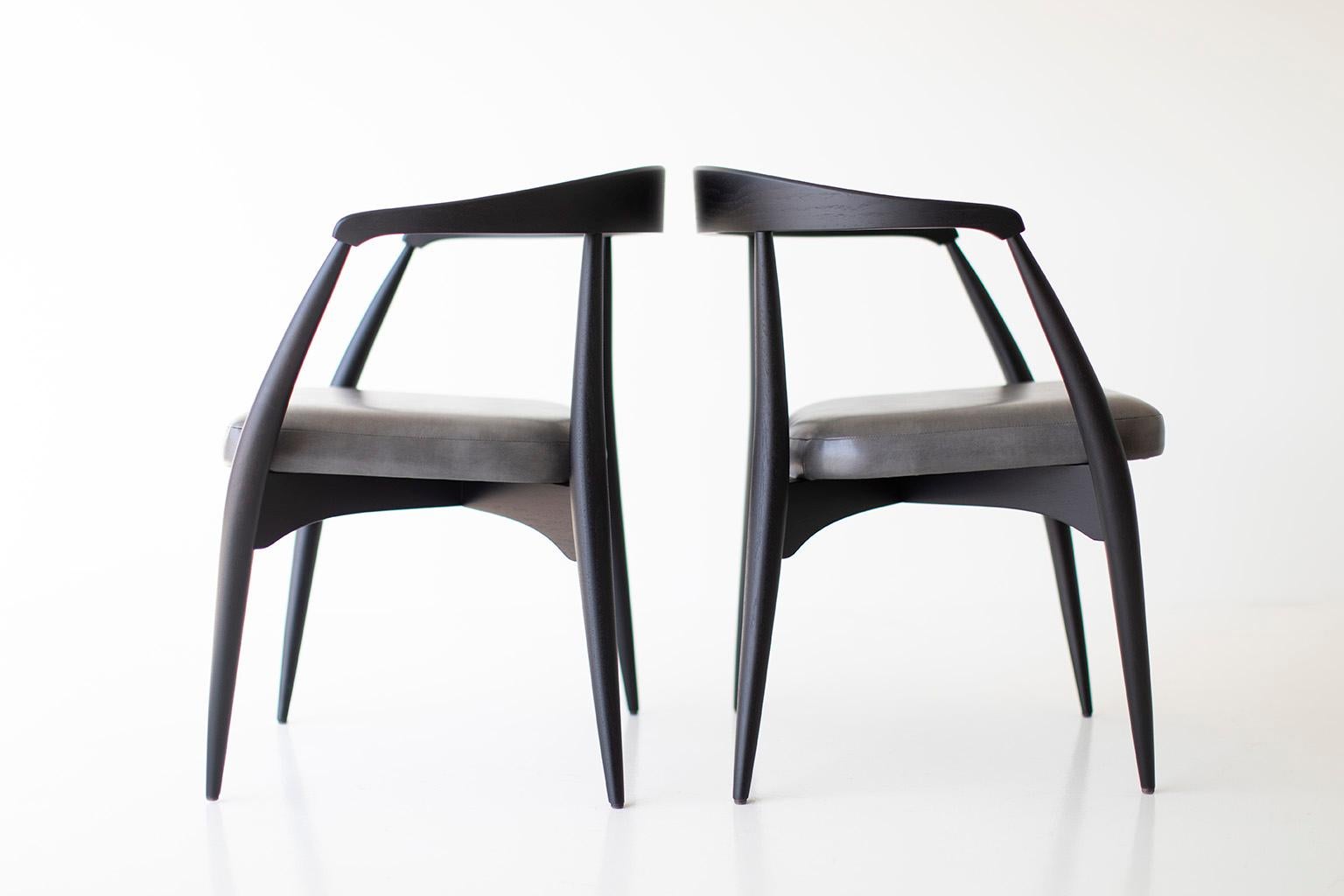 Maple Peabody Modern Dining Chairs For Sale