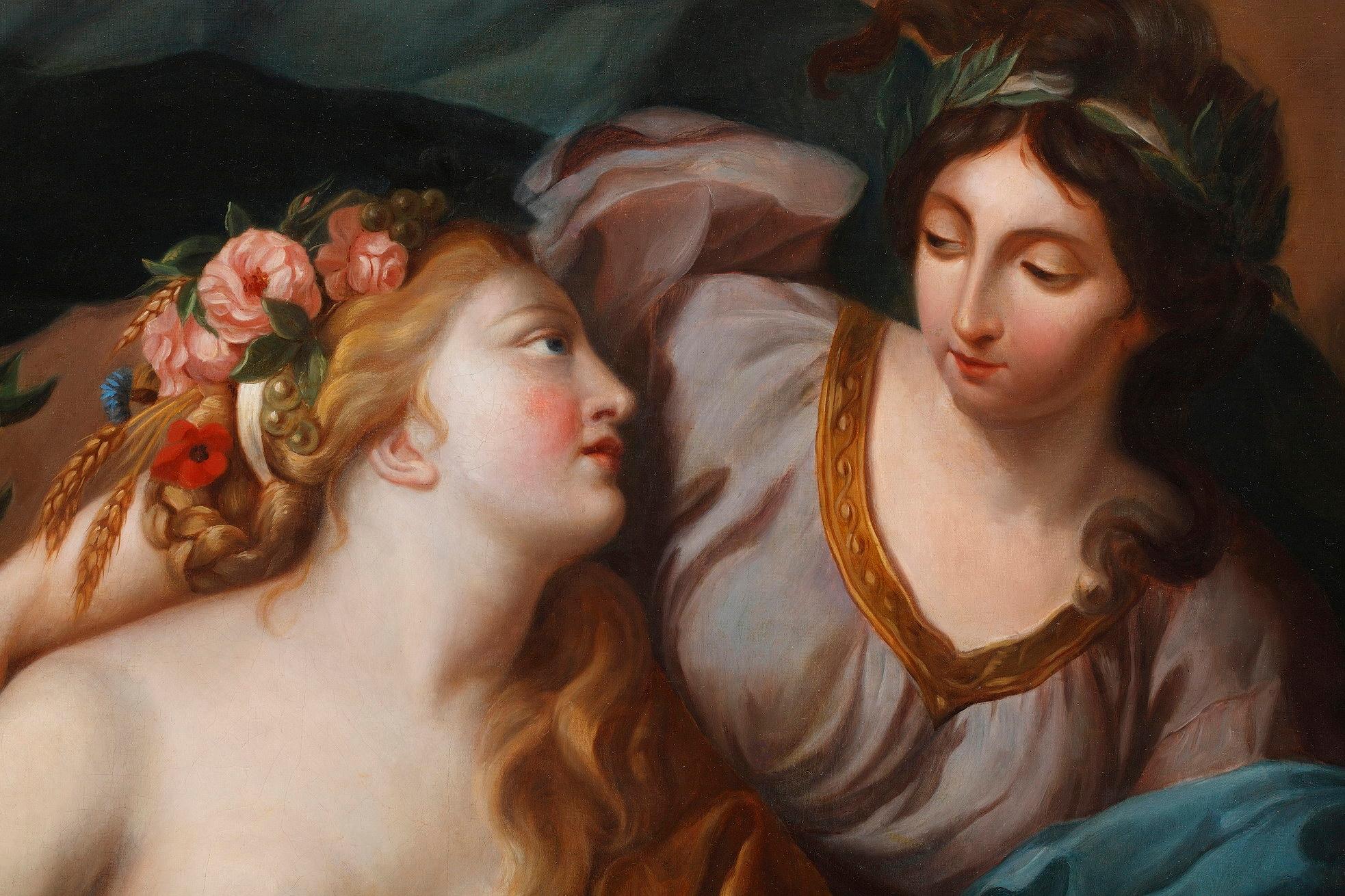 Neoclassical Peace Bringing Back Abundance, Follower of Elisabeth Vigée Le Brun