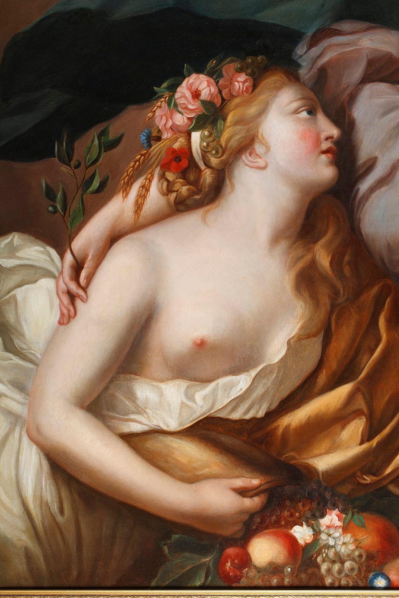 French Peace Bringing Back Abundance, Follower of Elisabeth Vigée Le Brun
