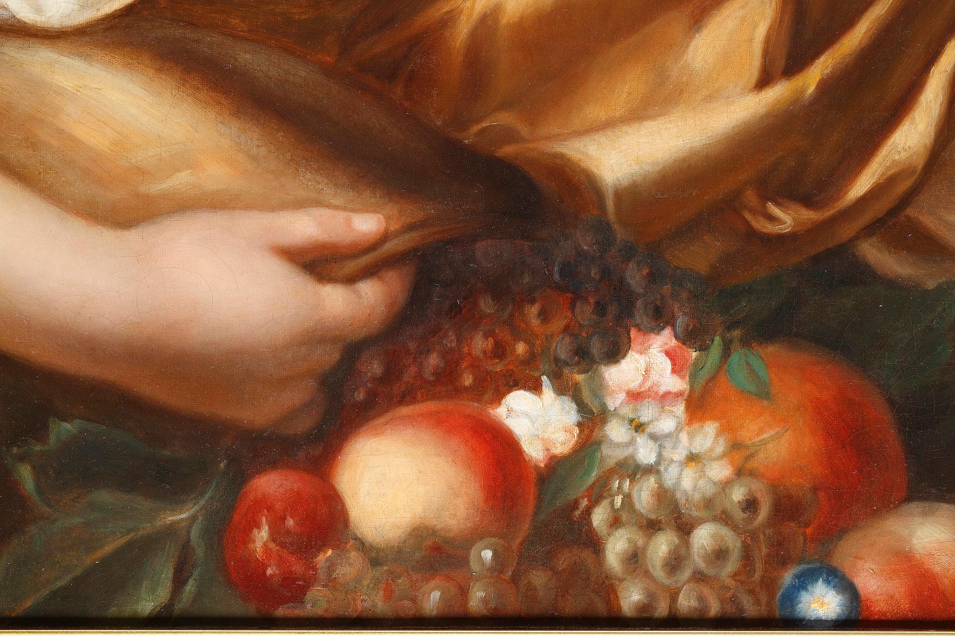 Peace Bringing Back Abundance, Follower of Elisabeth Vigée Le Brun In Good Condition In Paris, FR