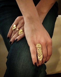 Peace of Rock Ring Pave