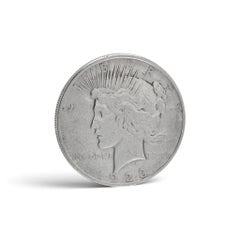 Peace Silver Dollar 1926 D Denver, Semi Key Date United States Silver Coin