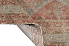 Peach Antique Malayer Handmade Wool Runner